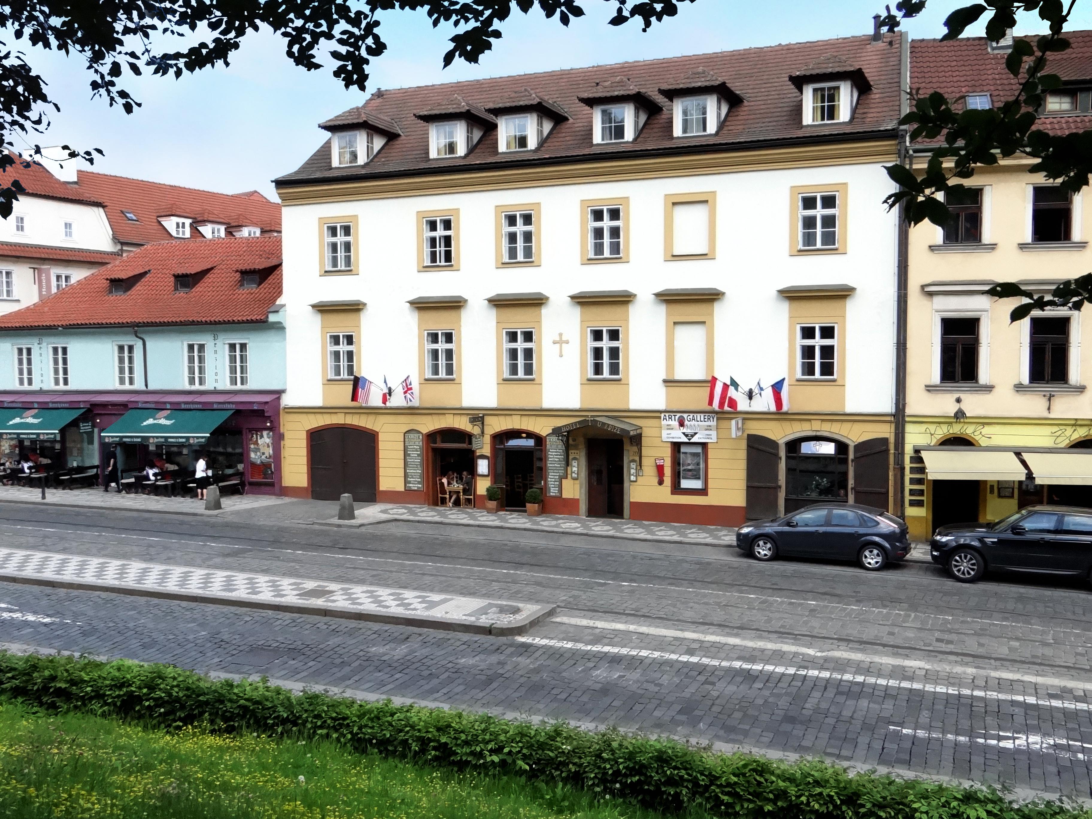 Hotel U Krize Prag Eksteriør billede